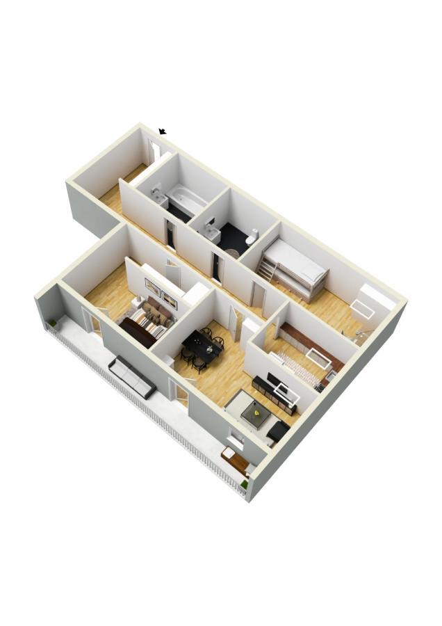 Ferienwohnung Bergsommer ชวานเกา ภายนอก รูปภาพ
